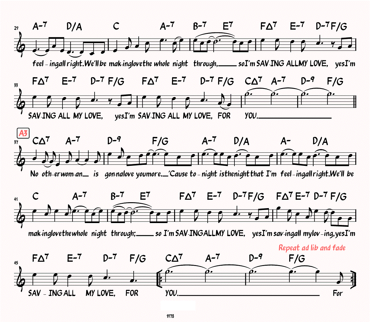 Sheet Music